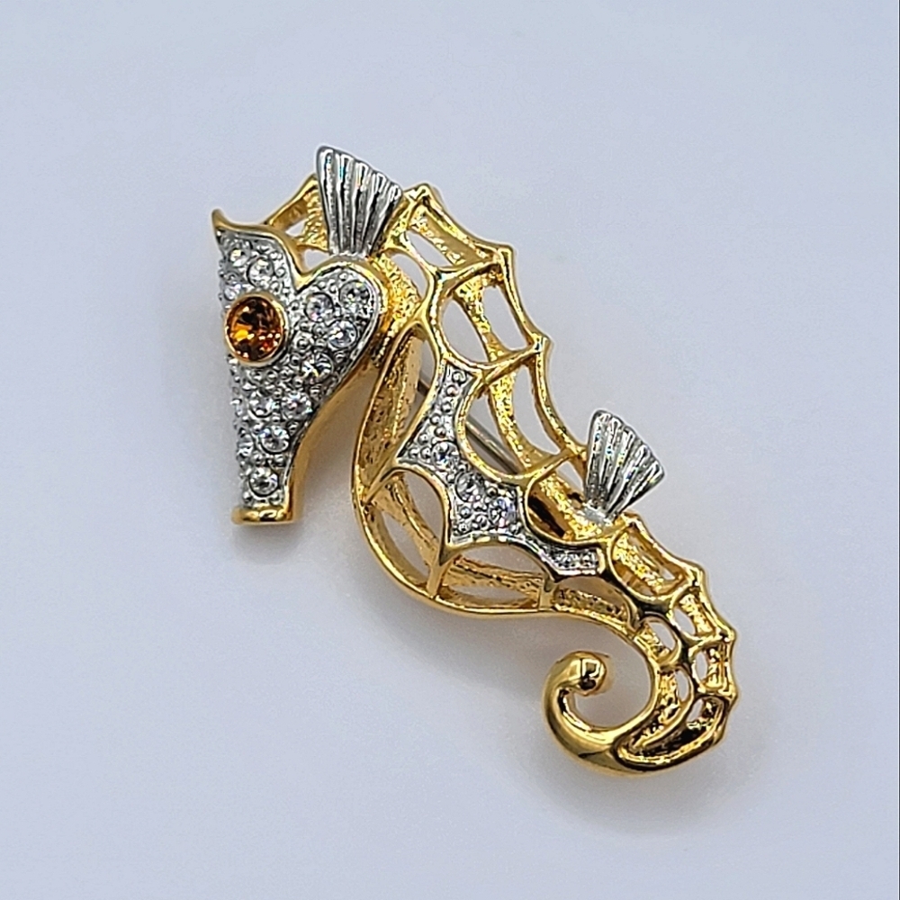 Vintage Butler Brooch Seahorse #1951